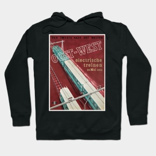 Oost - West Netherlands Vintage Travel Poster Hoodie